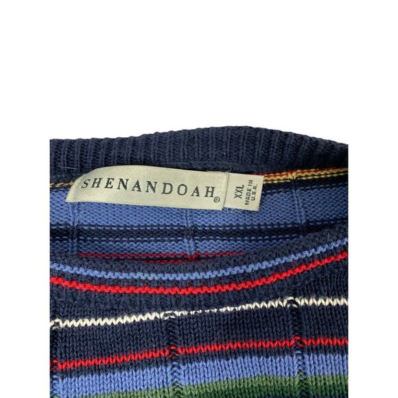 Shenandoah Men's 100% Cotton Long Sleeve Sweater - Picture 3 of 6